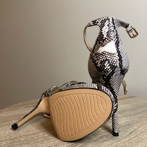 Snakeskin Heels